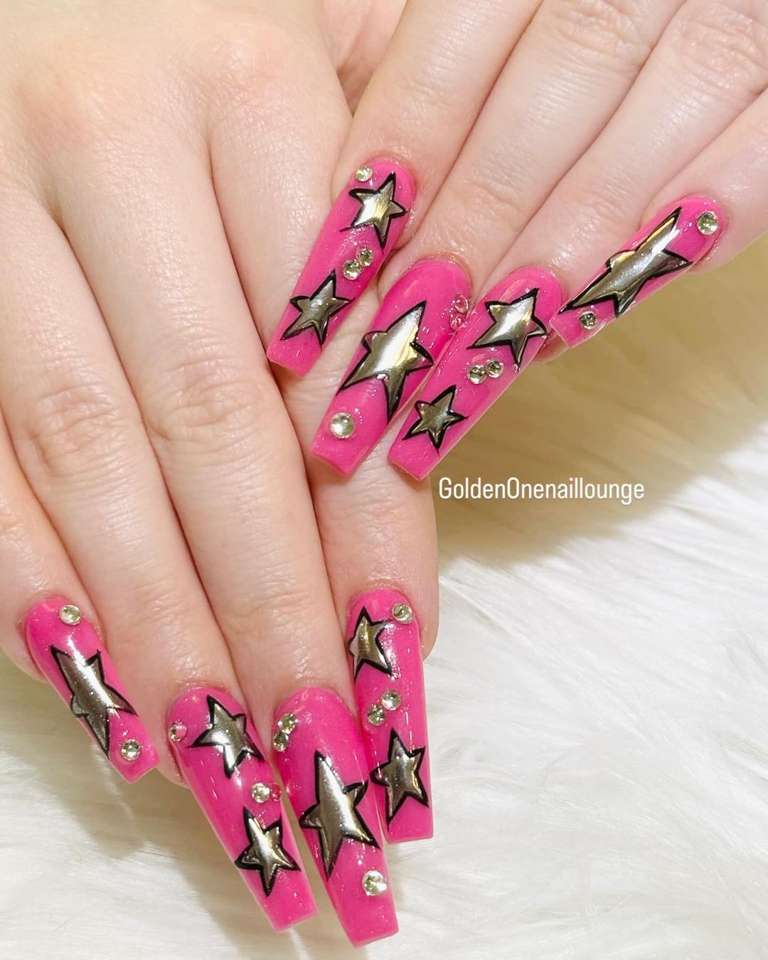Gel manicure designs at GoldenOne Canton GA