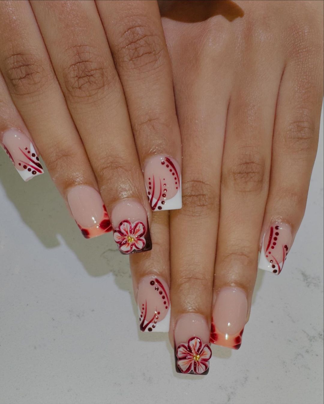 Nail enhancement services at GoldenOne Canton