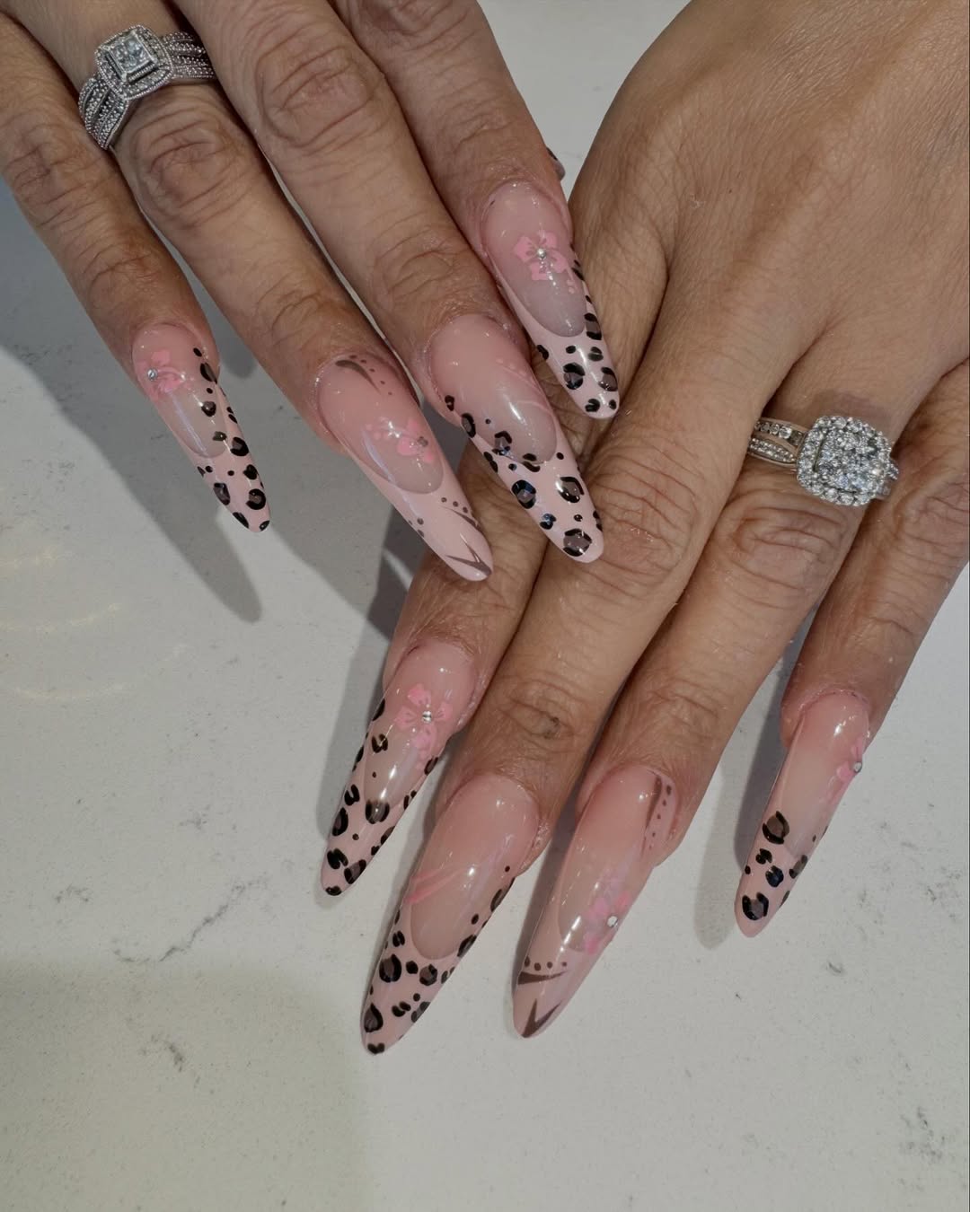 Stiletto nails at GoldenOne Canton GA